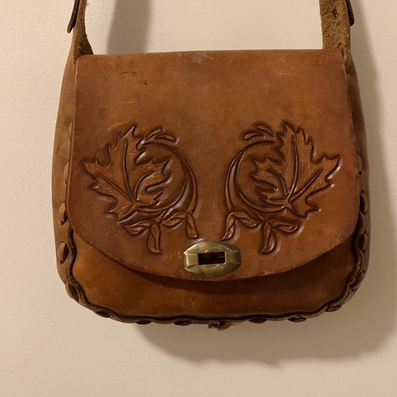 Bags Vintage Leather Embossed Purse Poshmark